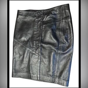 Vintage 90’s Forum Leather Skirt SZ 30